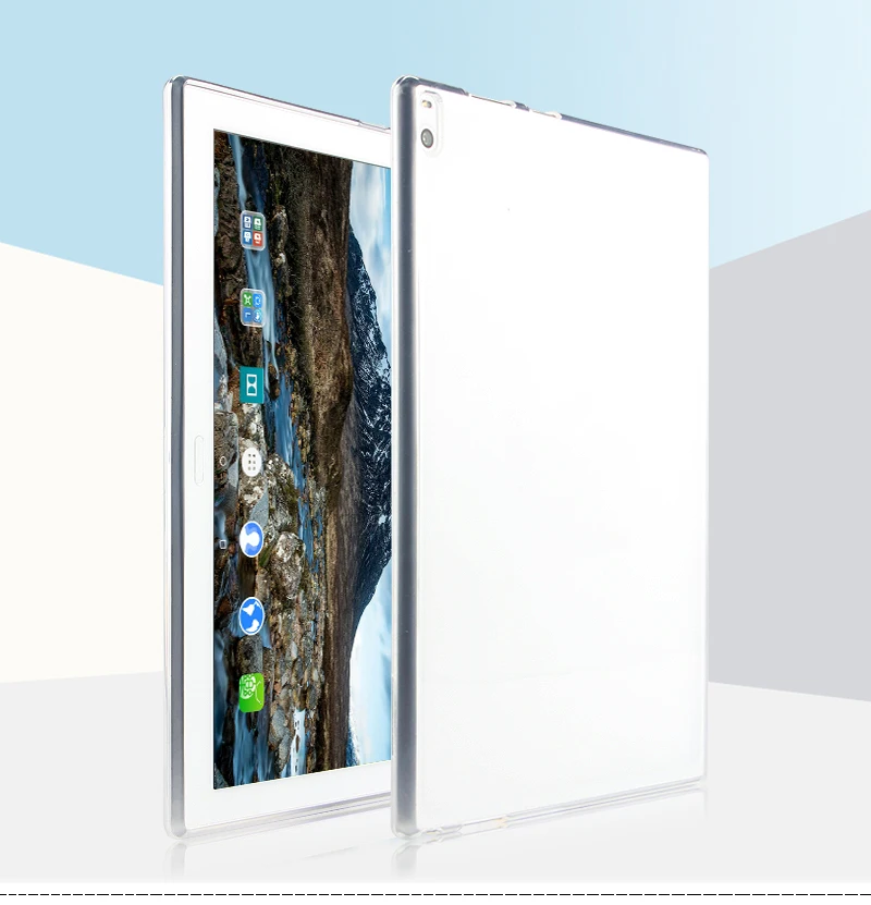 Чехол TPU для lenovo Tab 4 10 Plus TB-X704N X704L 10,", защитный чехол для планшета, кожаный чехол на заднюю панель Tab4 10 plus, защитный чехол из искусственной кожи