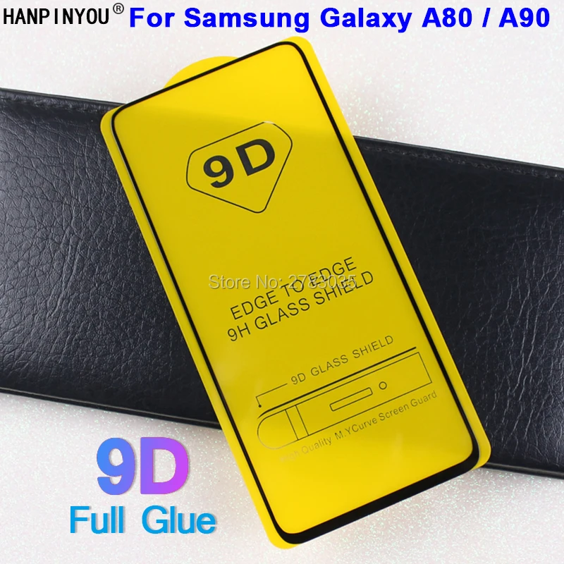 

Для Samsung Galaxy A80 / A90 A805F 6,7 "5D 6D 9D полное клеевое Покрытие Закаленное стекло пленка защита экрана