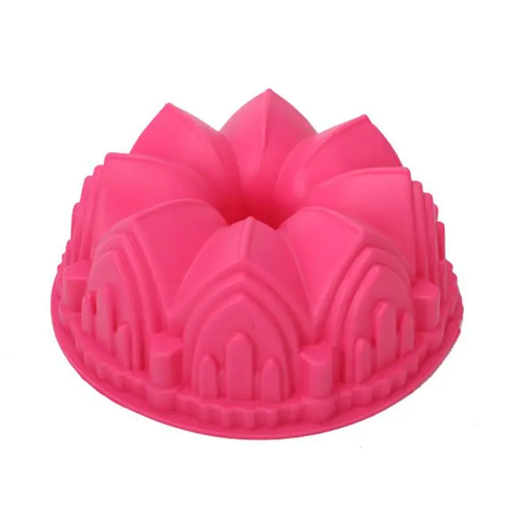 

1PC Big Crown Shape Silicone Cake Mold 3D Birthday Cake Decorating Tools Large Bread Fondant Mold DIY Baking Pastry Tool [4]