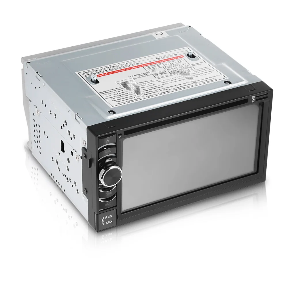 6116 г 2 Din Авторадио автомобильный мультимедийный CD DVD плеер с Bluetooth gps навигация 6 5