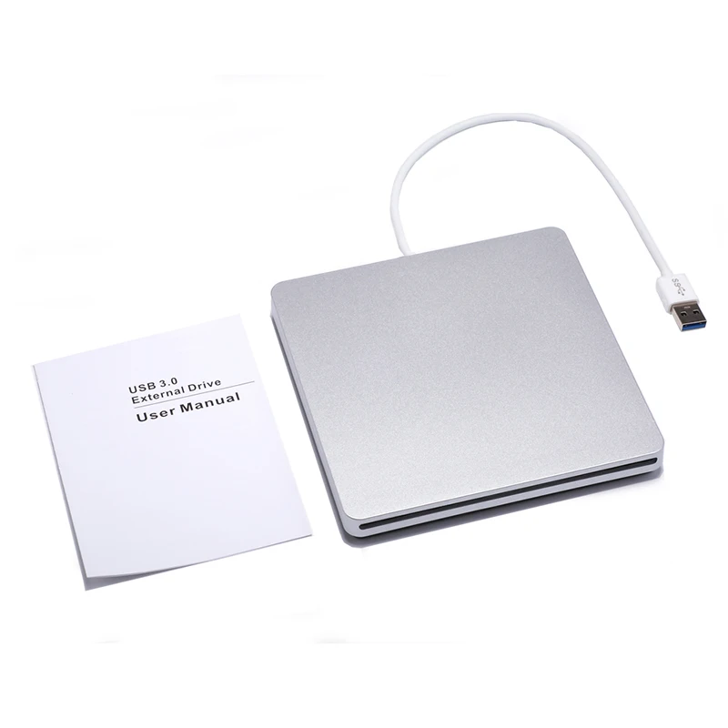 USB DVD приводы Оптический привод Внешний DVD RW горелка Писатель рекордер слот нагрузка CD rom плеер для Apple Macbook Pro ноутбук ПК