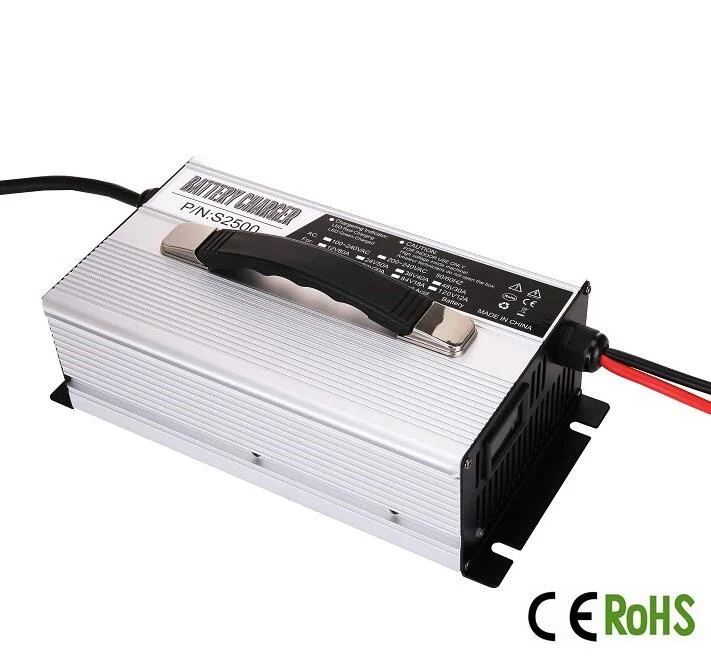48 v 50A зарядное устройство quick 54,6 v 58,4 v 56 v 61,6 v для LTO литий-ионный аккумулятор из лития и титана lifepo4 RV EV 2400 w power