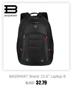 BAGSMART рюкзак для SLR/DSLR камеры s 15," Сумка для ноутбука с водостойким дождевик крепление штатива