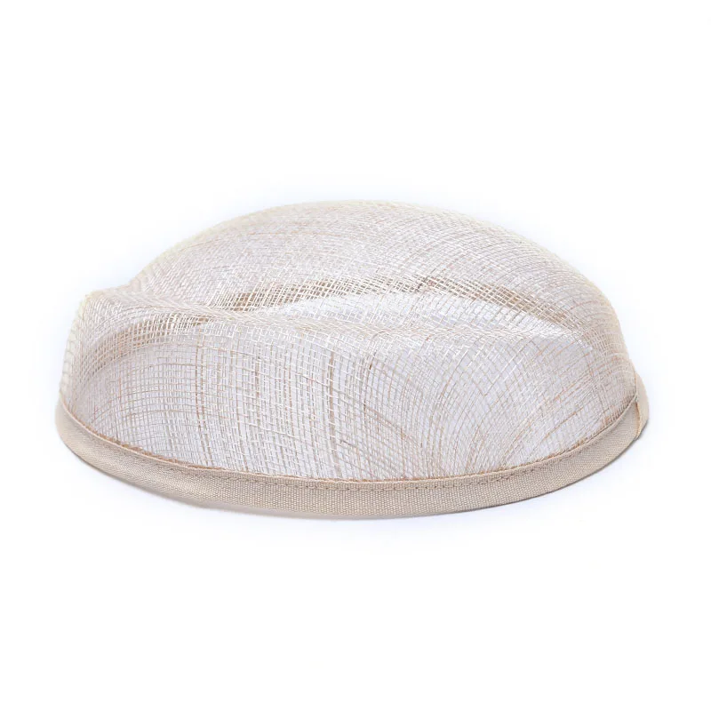 Sinamay Женская шляпка 21*17 королевская Вуалетка Millinery пиллбокс женские береты