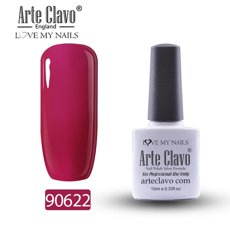 90622 Arte Clavo 79 цветов гель лак для ногтей основа и верхнее покрытие необходимо замачивать УФ Гель-лак для ногтей Дизайн гель лак - Цвет: 90622