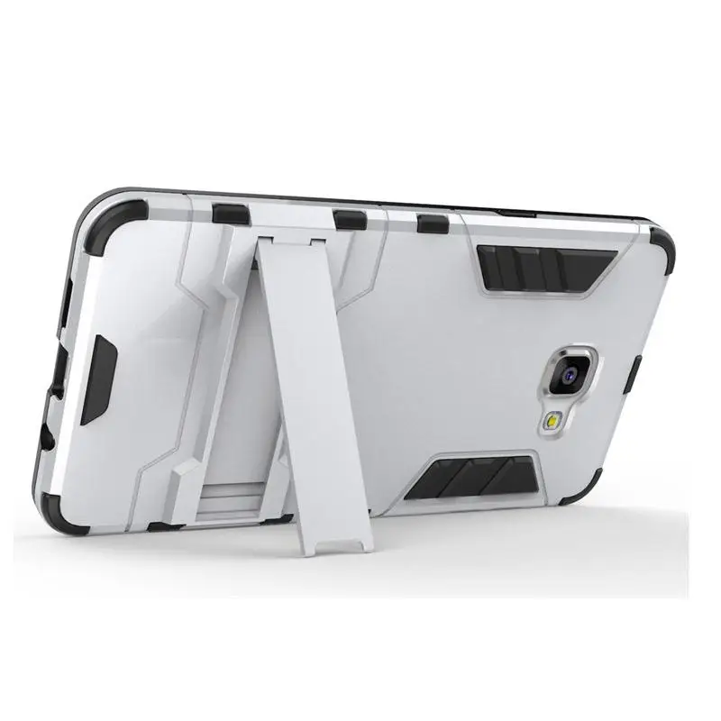 Hybrid Armor Rugged Rubber Kickstand Case Cover for Samsung Galaxy A9 / Pro |