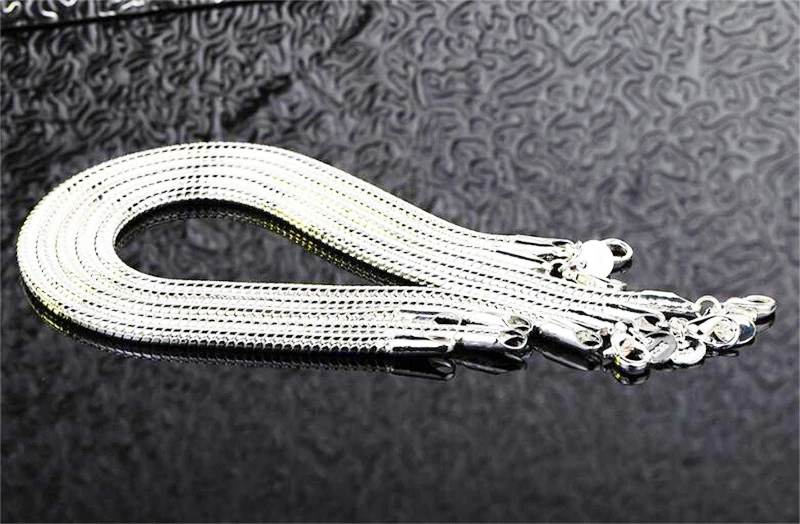 YHAMNI Bracelet with Certificate! Original 925 Solid Silver Charm Bracelets Snake Bone Bracelets Wedding for Women KPL001