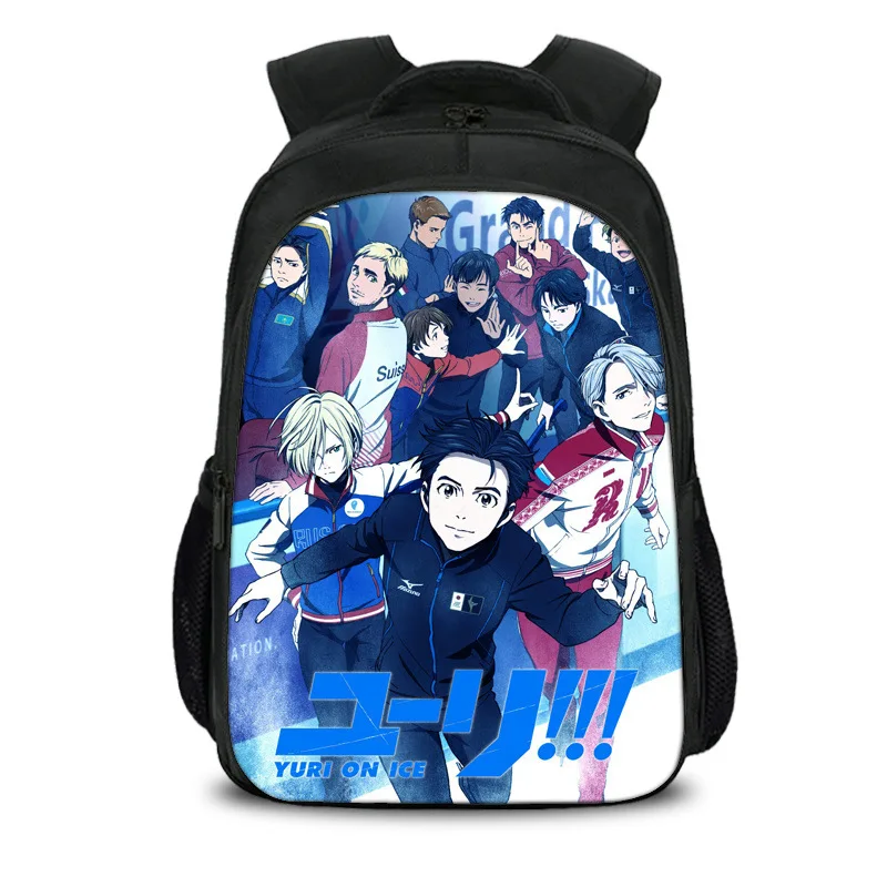 Рюкзак Yuri on Ice Fancy Skate аниме для мальчиков и девочек школьная сумка рюкзак
