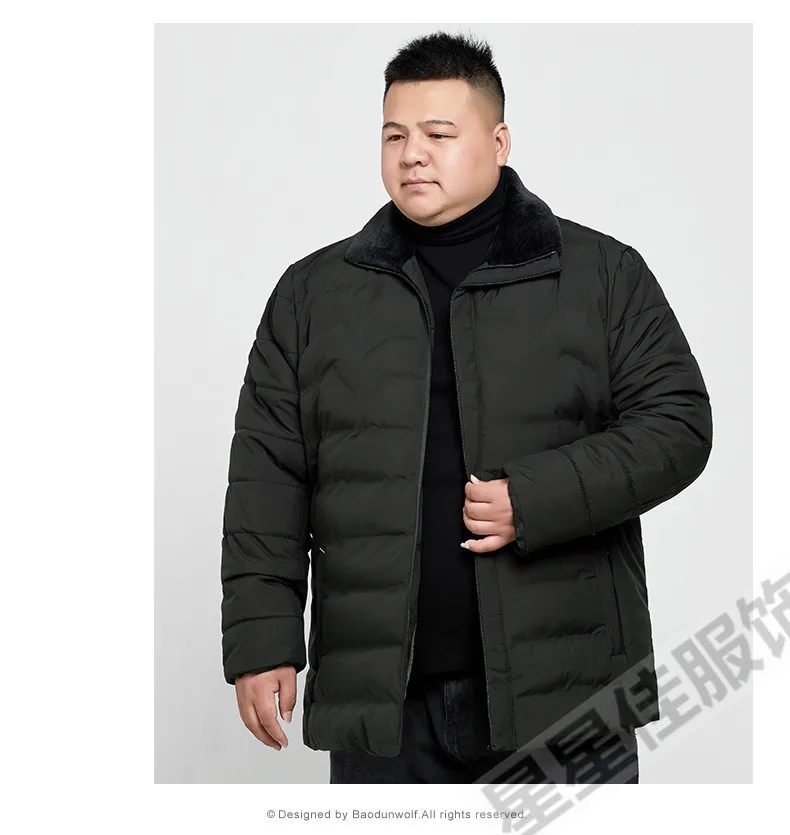 Большие размеры 10XL 8XL 6XL 5XL 4XL мужская зимняя куртка теплая Повседневная