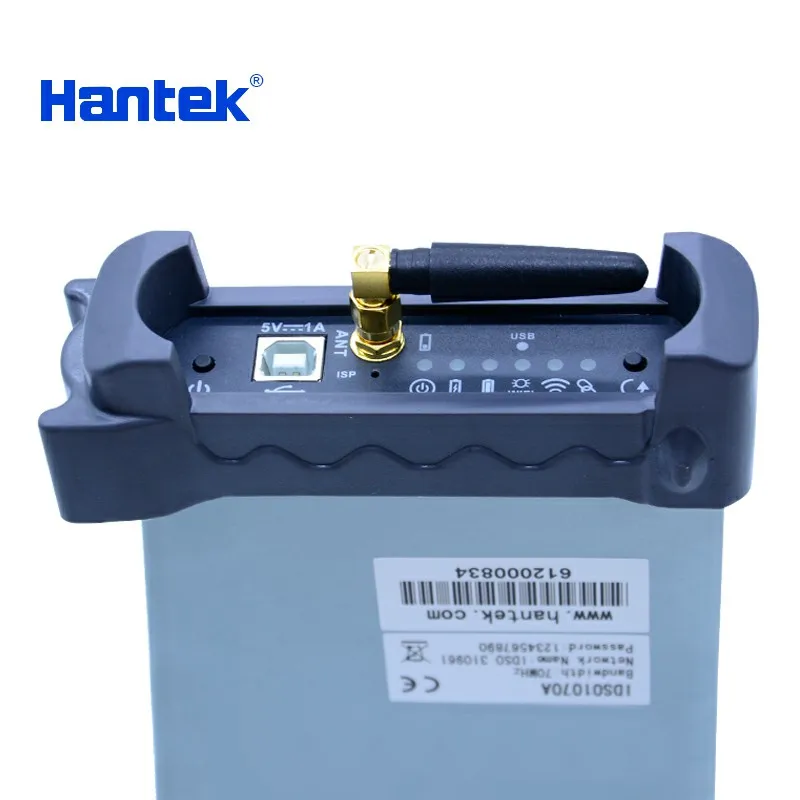 Цифровой осциллограф Hantek iDSO1070A 2CH 70 МГц для iPhone/iPad/Android/Windows WIFI связь|oscilloscope