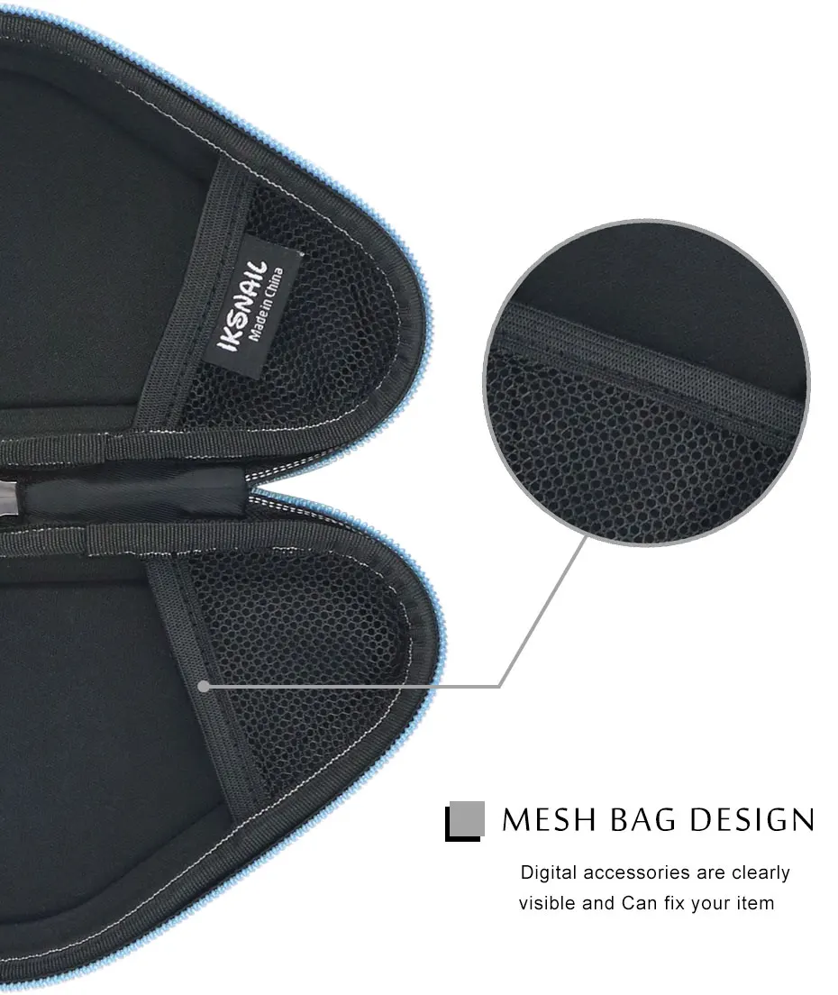 IKSNAIL Bluetooth динамик дорожные сумки для JBL клип 2 беспроводной динамик s Soundbox Коробка Для Хранения Чехол протектор переноски EVA жесткий чехол