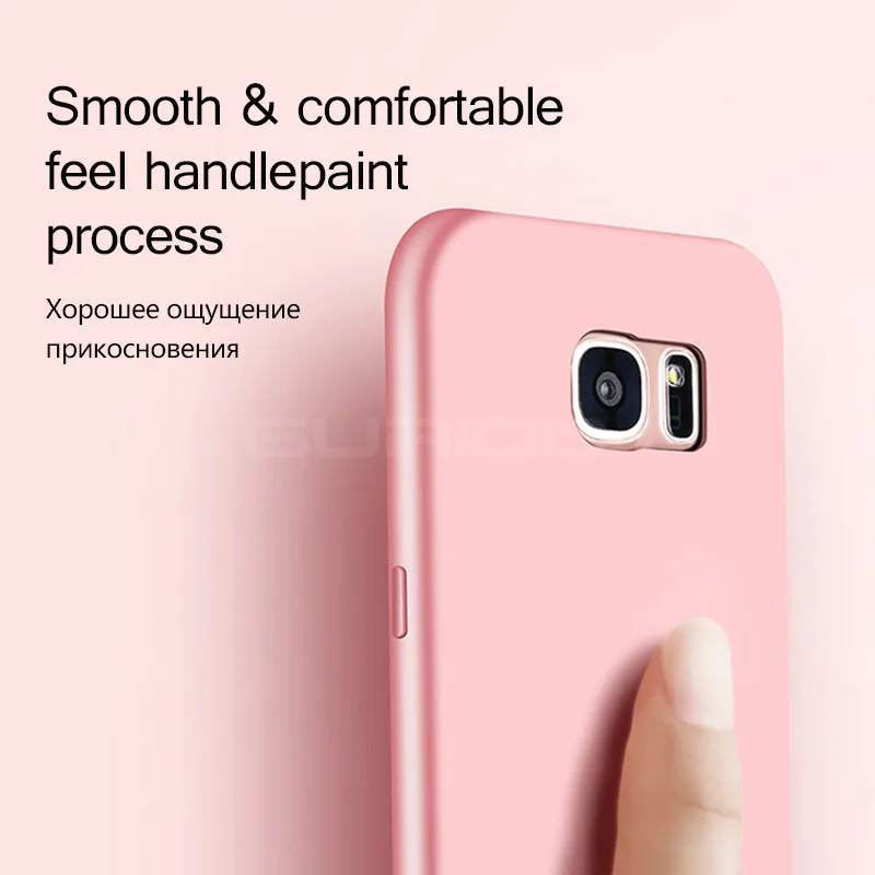 Чехол GURIOO для Samsung Galaxy S8 S7 Edge чехол S9 Plus оригинальный Ультратонкий силиконовый из