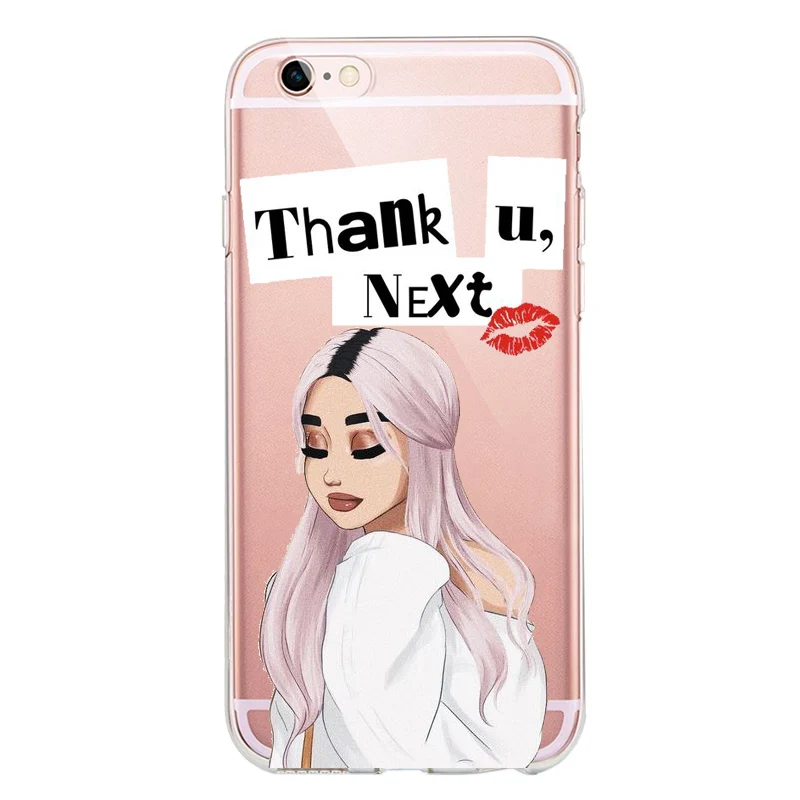 TPU Чехол с надписью «God Is A Woman Thank U Next Ariana Grande» для iPhone 6S 6 7 8 plus x XR 11Pro MAX Ciciber чехол для телефона Fundas Fashion Nova - Цвет: TPU