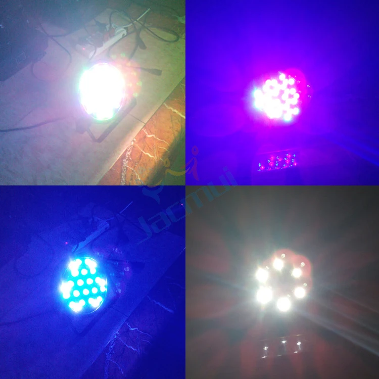 

Flat Par Led 54*1W RGBW Mixing Led Par Stage Wash Light Dmx 512 Control Led Par