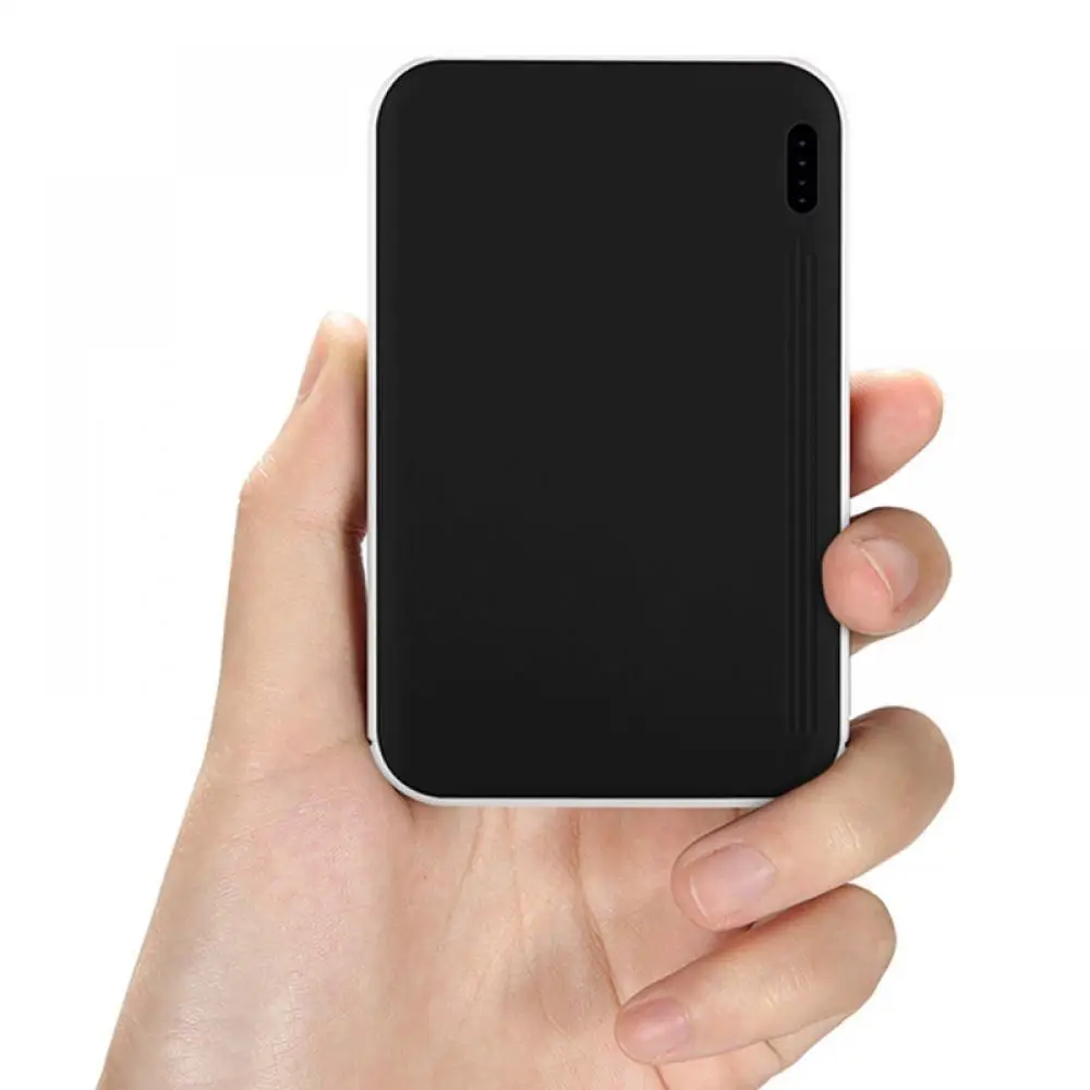 Мобильный телефон мини 5000 мАч Внешний аккумулятор для iPhone X 8 7 6 Xiaomi Samsung S8 S9