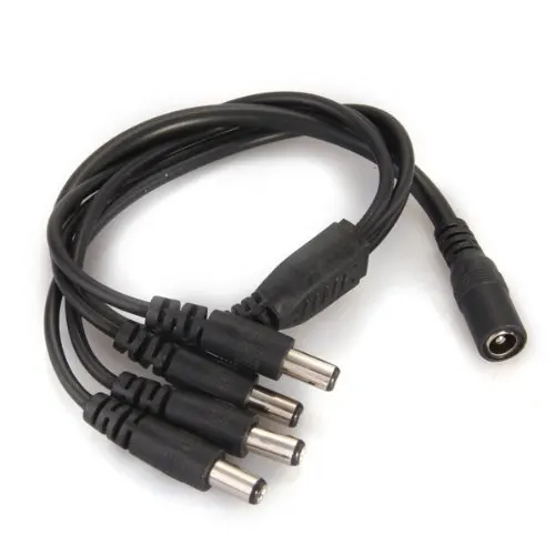 1 Socket to Plug 4 DC Splitter Power Cable Distribution 5.5 x 2.1 mm HOT | Автомобили и мотоциклы