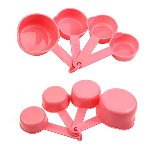HOT 10Pcs Baking Cup Spoon Set Tablespoon Measuring Tool Pink Kitchen Coffee Cooking 91RO | Дом и сад