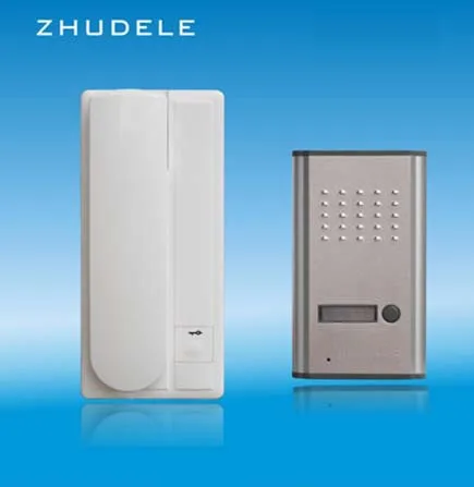 Домашний дверной звонок ZHUDELE ZD 3208A высококачественный двусторонний домофон 2