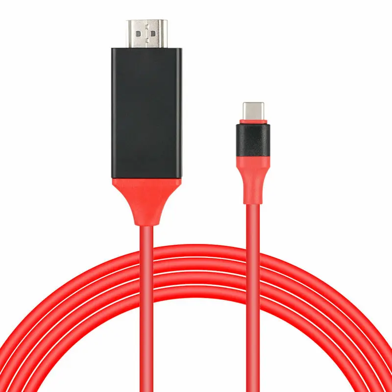 USB C Тип к HDMI совместимый HDTV TV 4K кабель адаптер для Samsung Galaxy S10 Note 9 MacBook|Кабели HDMI| |