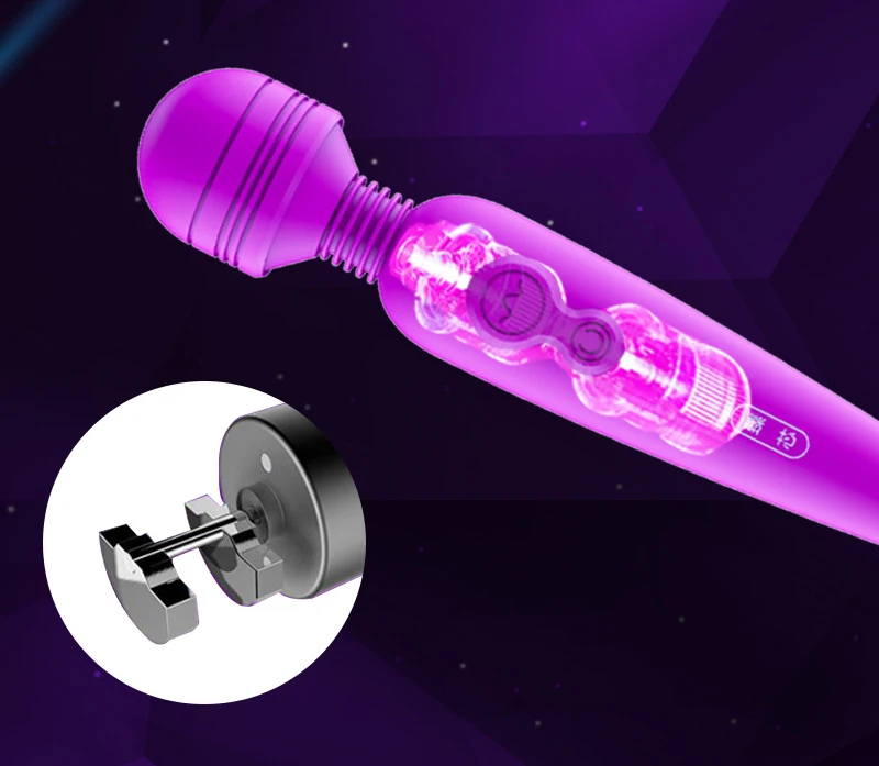 USB прочный классический AV вибратор фаллоимитатор товары для секса полное тело