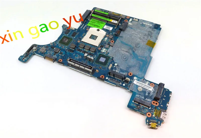 

FOR DELL Latitude E6420 PGA989 Laptop motherboard LA-6592P XMN6F 0XMN6F CN-0XMN6F motherboard DDR3 W/ NVS 4200M 512M GPU