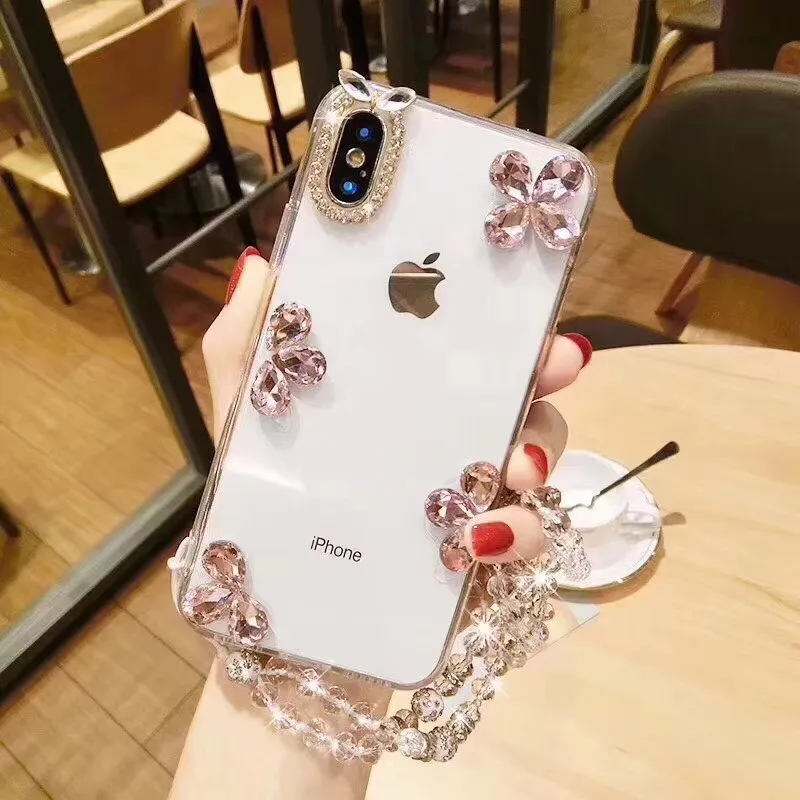 Для Huawei Mate 9 10 20 lite pro Nova 2 плюс 3i роскошные женские летние со стразами чехол для
