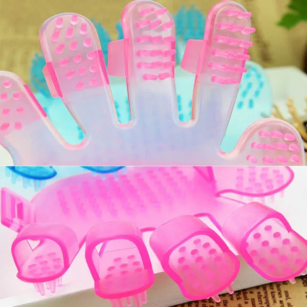 Ручная стрижка кошек и собак Ванна Массаж Грабли Щетка Очиститель расчески