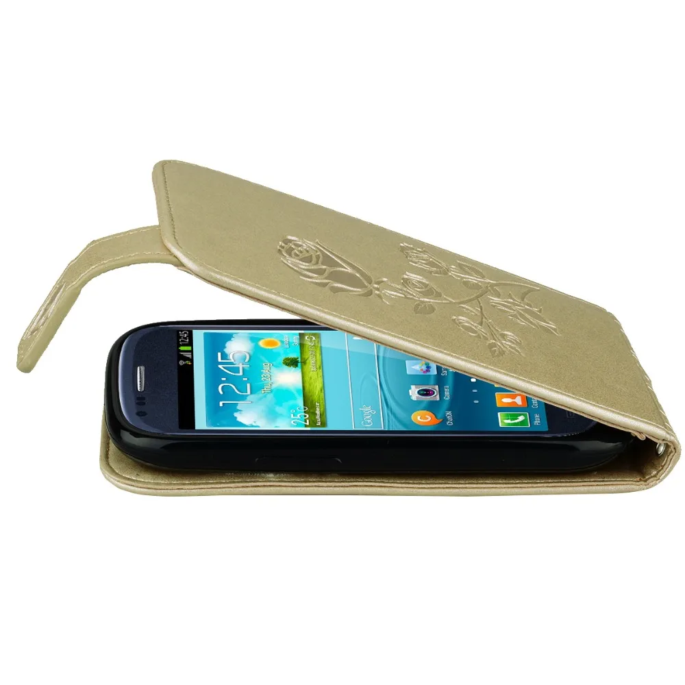 Ouzifish для Samsung S3 мини крышка бумажник PU кожа силиконовый чехол телефона Galaxy I8190 8190