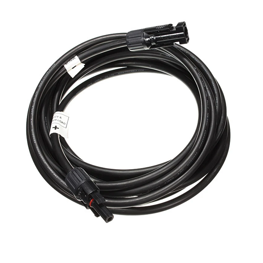 1 м 2 3 5 10 2.5mm2 4mm2 6mm2 10/12/14AGW Солнечный кабель удлинитель для последовательно
