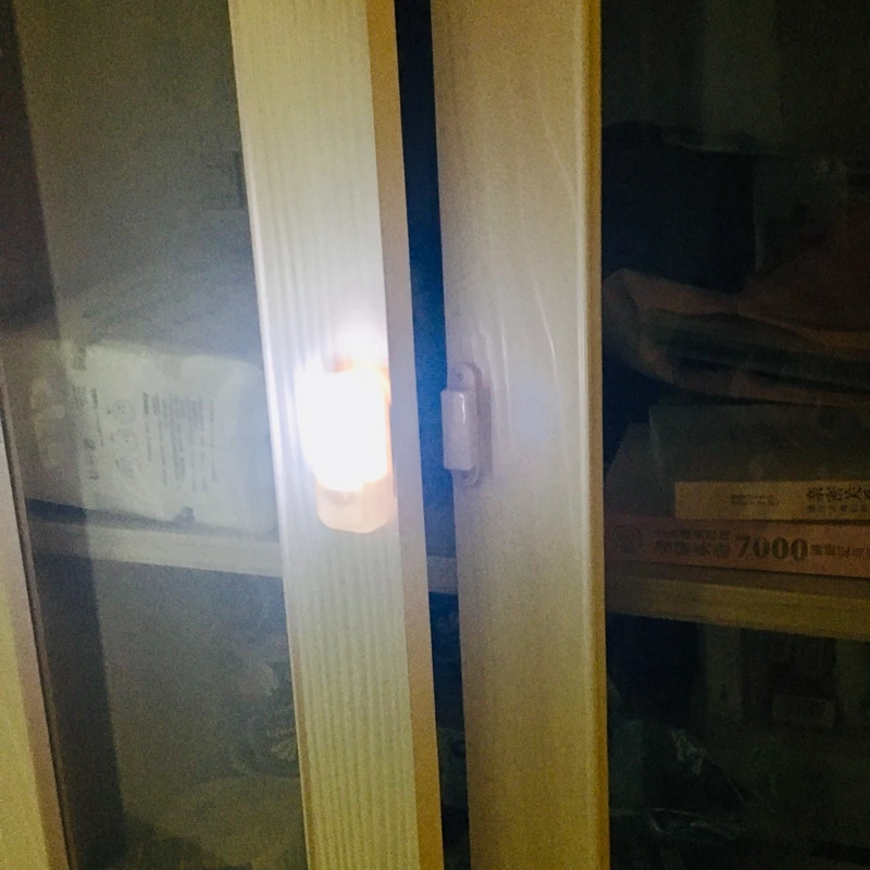 Светодиодный ночник для шкафа датчик окна открытый магнитный контактный