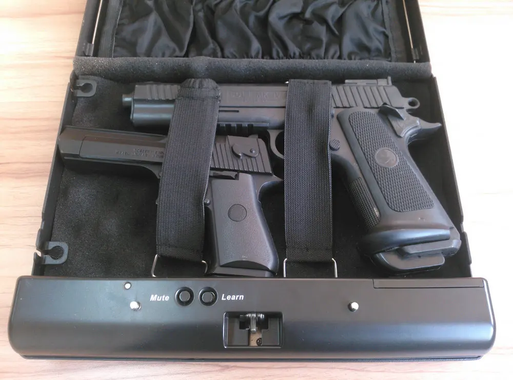 Мини коробка с паролем для ювелирных изделий пистолета автомобильные сейфы OS500C