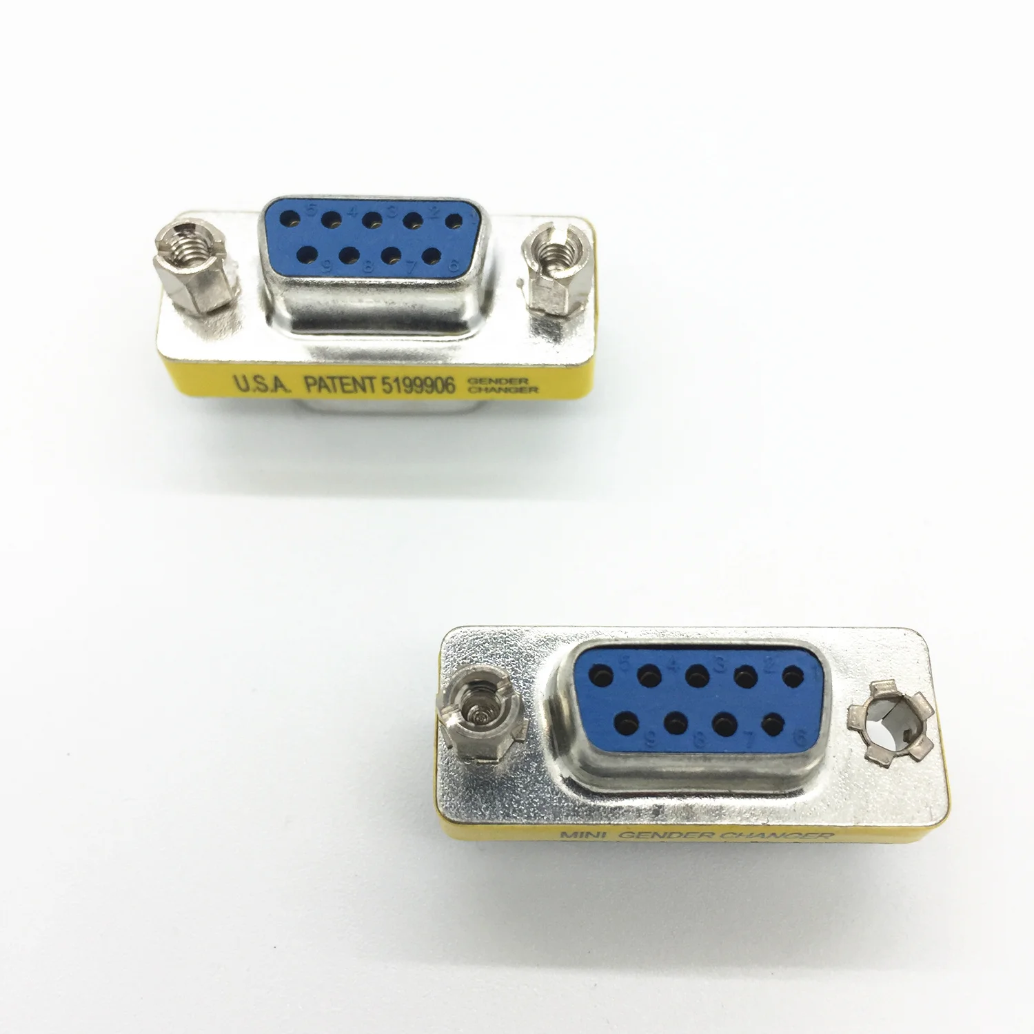 Бесплатная доставка DB9 VGA 9 Pin папа к женскому мини Конвертор конвертер адаптер