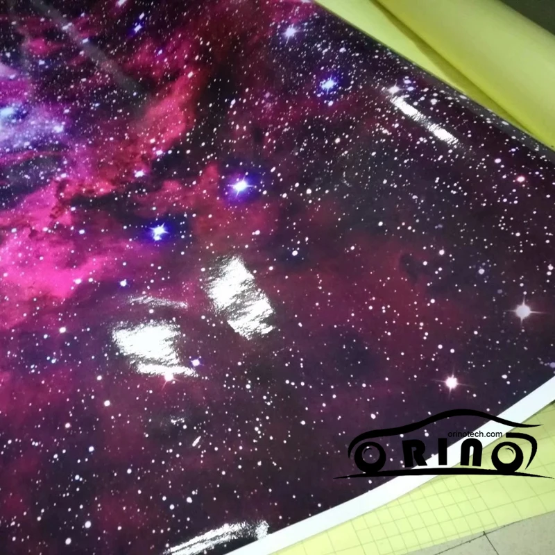 Глянцевая виниловая пленка ORINO для Galaxy Space наклейки-бомбинки автомобиля с