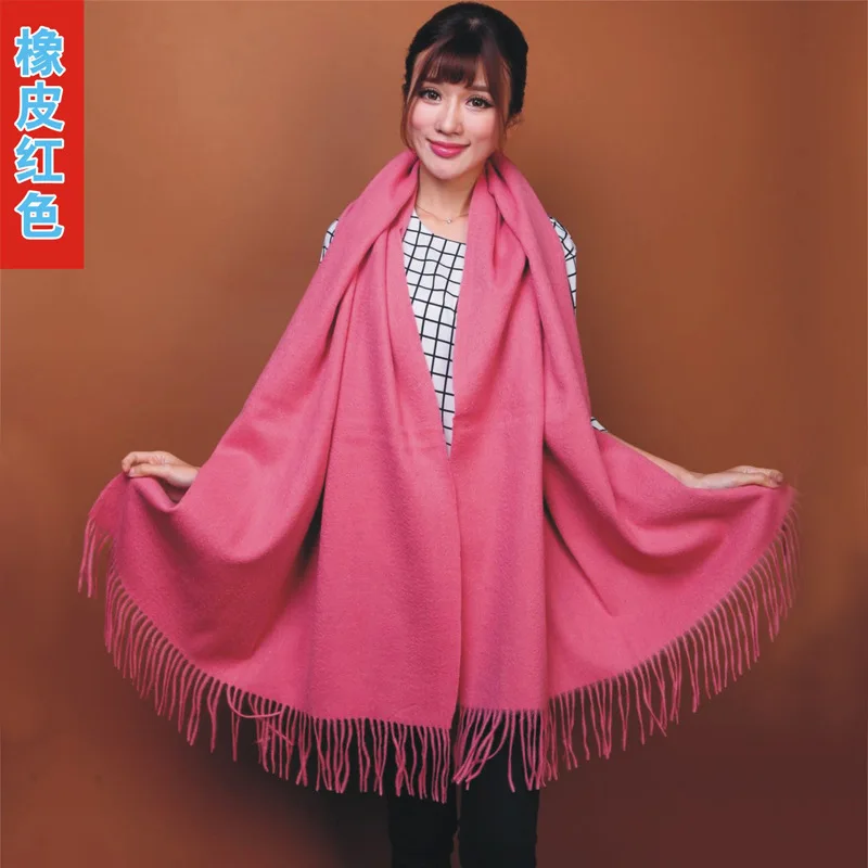 Китайский женский шарф из 100% шерсти Пашмина кашемировая шаль накидка с