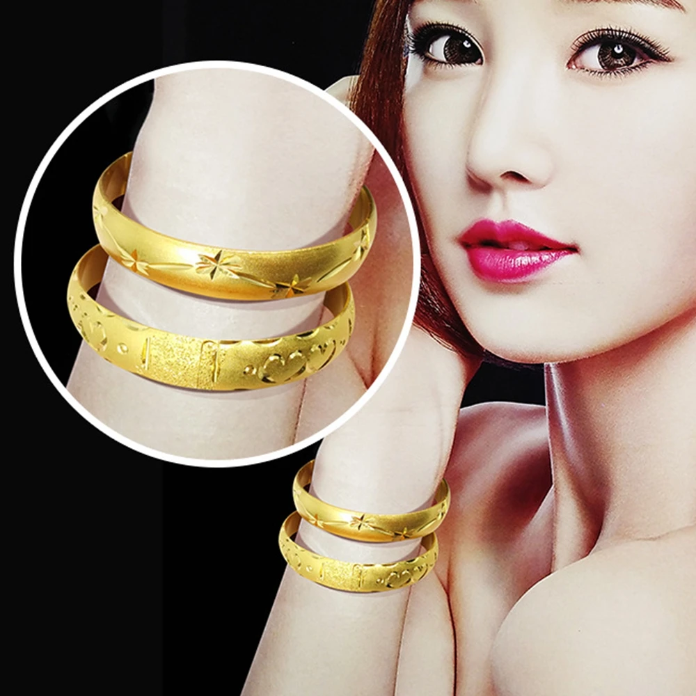 Новейшие золотые браслеты Дубая для женщин 10 мм ширина браслета в