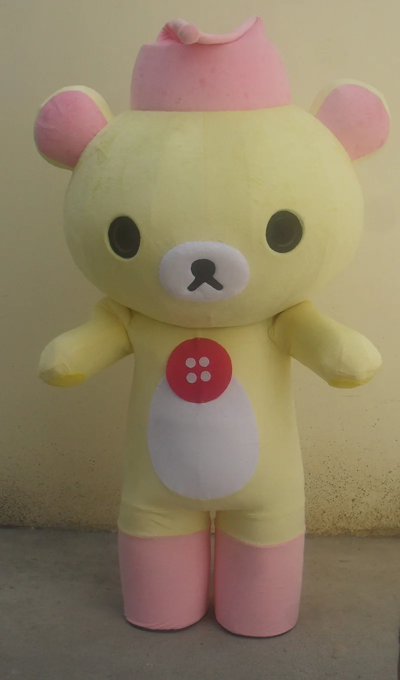 Индивидуальные Janpan костюмы талисмана Rilakkuma мультипликационный персонаж с