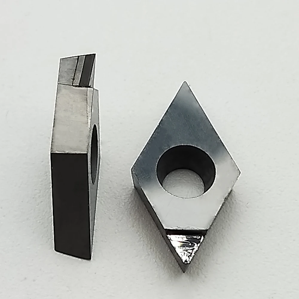 

2 шт. DCGT070202/04 PCD 0903 подходит для токарного станка токарные инструменты SDJCR/SDQCR / SDNCN высокая производительность
