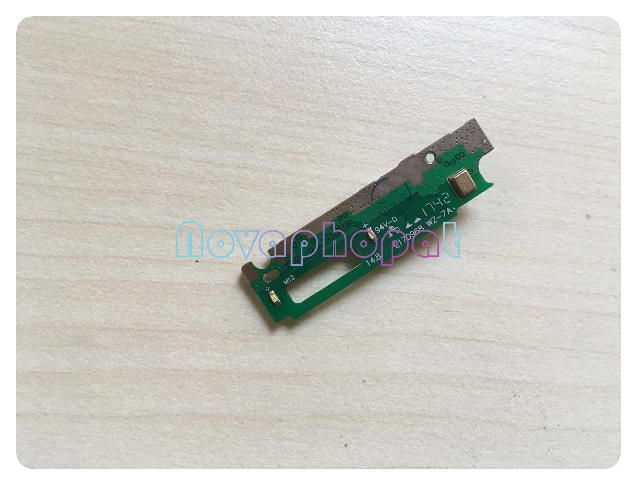 Novaphopat P1m A40 микрофонная плата для lenovo Vibe P1Ma40 P1MC50 микрофонный разъем гибкий кабель Вибратор+ отслеживание