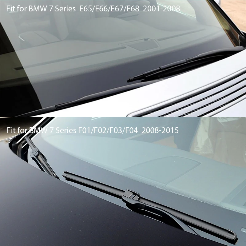 Щетки стеклоочистителя BOOMBLOCK для 7 series BMW F01 E68 F02 E67 F03 E66 F04 E65 2 шт.|Стеклоочистители| |
