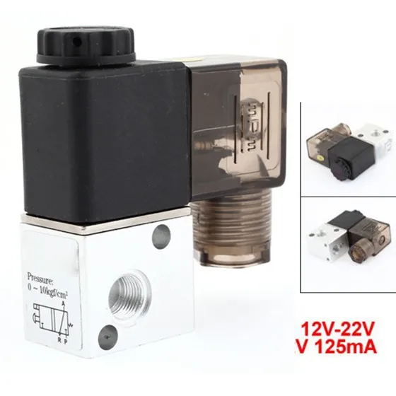 3V1-06 125mA DC 12V 2 Position 3 Way Pneumatic Solenoid Valve | Обустройство дома