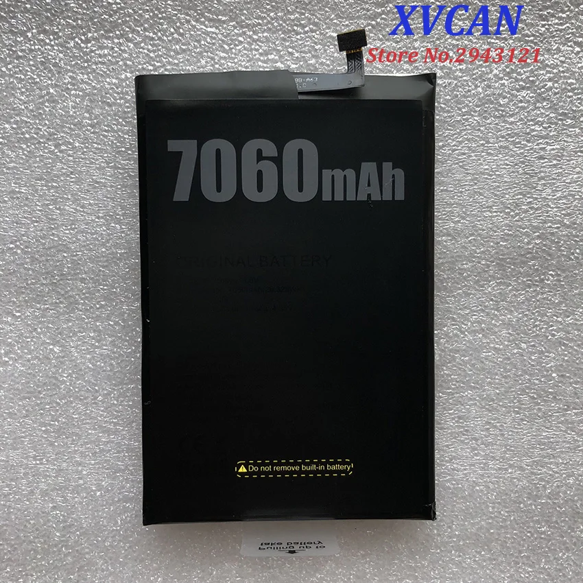 Запасной аккумулятор Doogee BL7000 для смартфона 7060 мАч|Аккумуляторы мобильных
