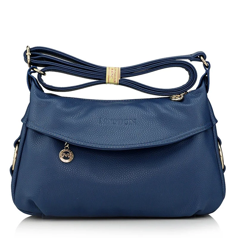 Модные женские кожаные сумки-тоут сумки через плечо для женщин сумки-мессенджеры