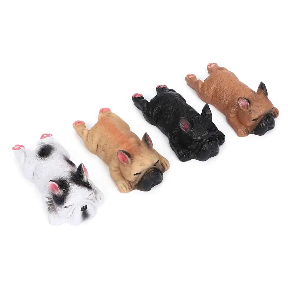 Милые полимерные магниты на холодильник маленькие Французские бульдоги