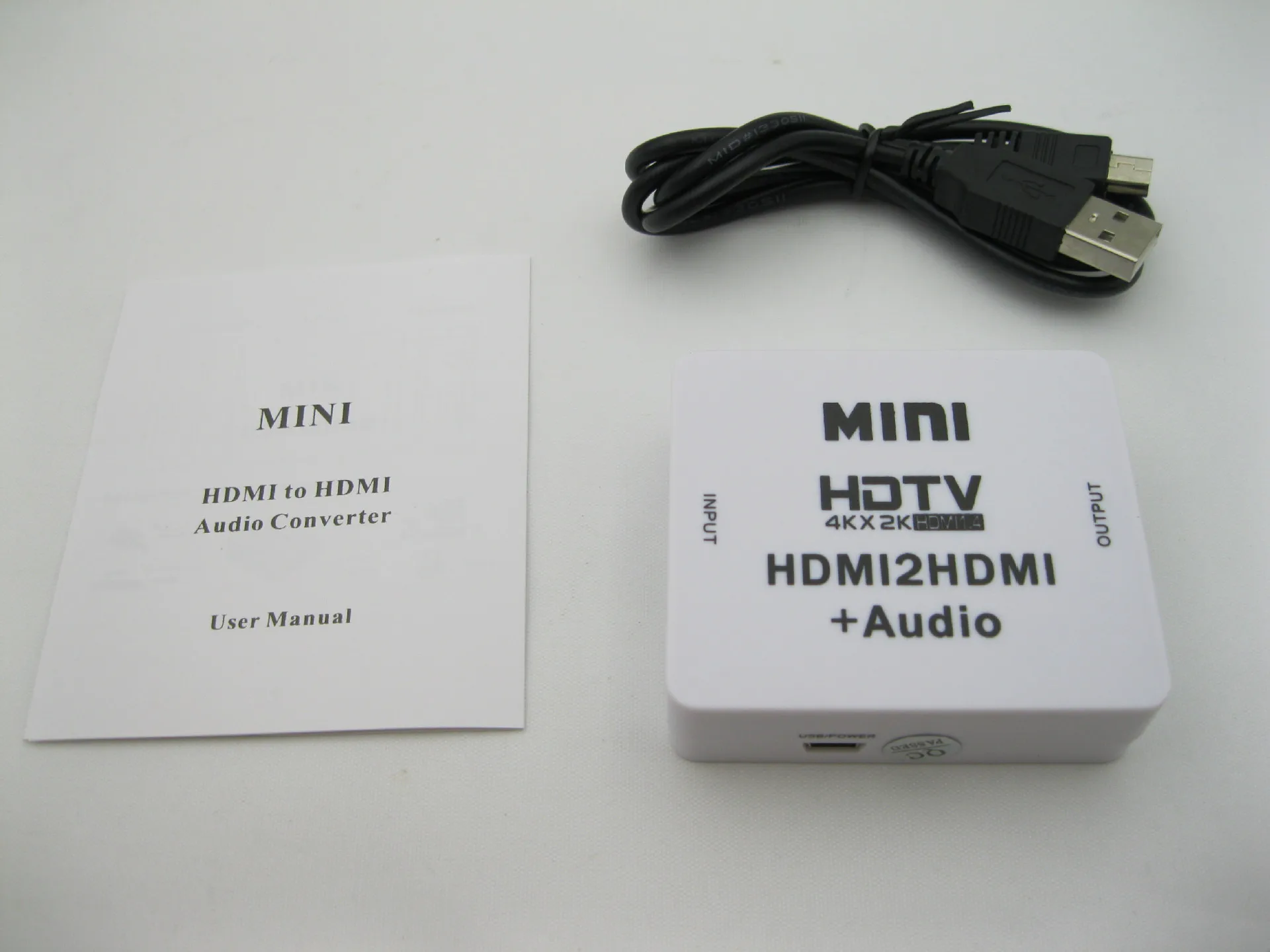 Новинка 1080P Мини HDMI2HDMI HD преобразователь HDMI в Mini 4k * 2k 1 4 аудио экстрактор адаптер