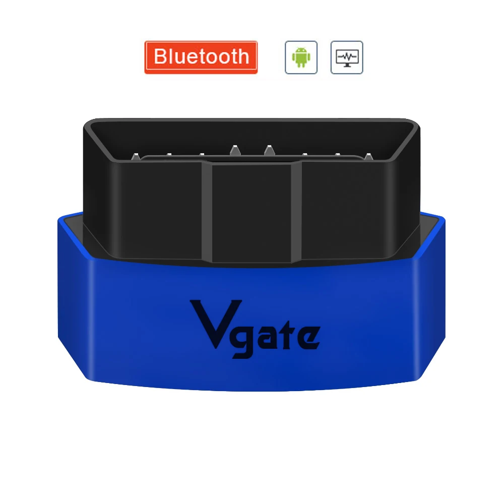 Blue Vgate iCar3 ELM327 Bluetooth диагностические инструменты obd obd2 сканер считыватель кода для компьютерной диагностики автомобиля 2 elm 327 диагностики автомобиля для Android/windows - Цвет: Blue