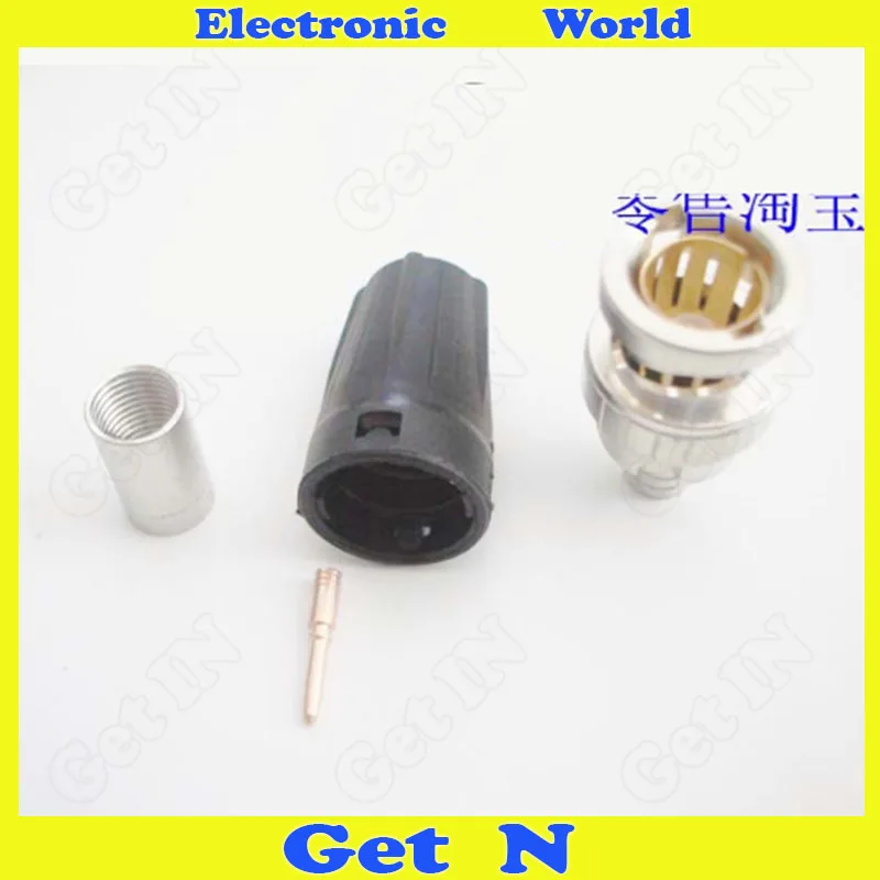 5 шт. NBNC75BLP9 разъем HD SDI данных 75 4 Кабель BNC Q9 разъем|plug connector|plug bncplug t |