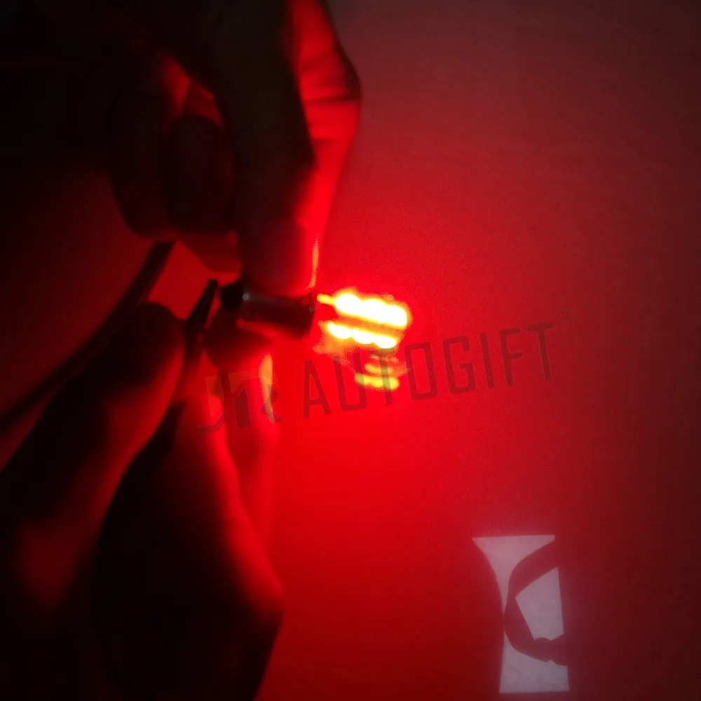 20x новый автомобильный Стайлинг S25 Автомобильные светодиодные лампы 3030 6SMD BA15S BAY15D