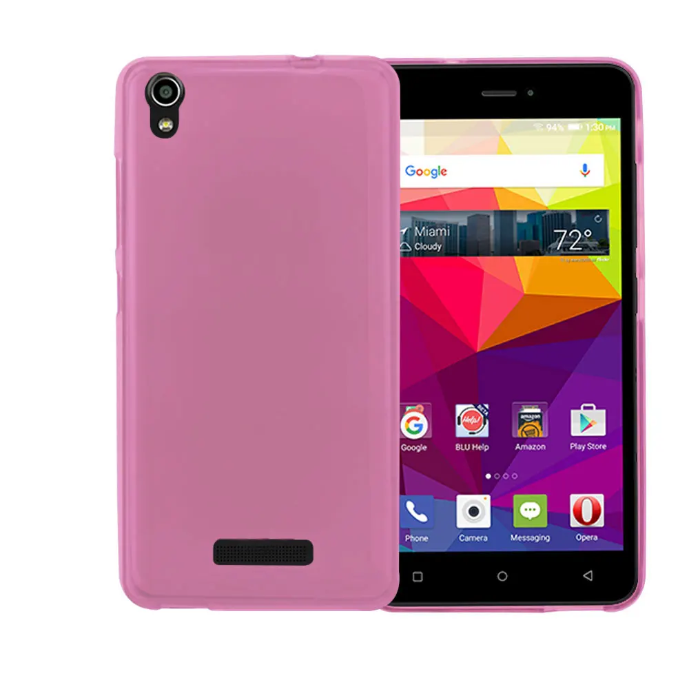 Для Blu Studio M HD S110L S110U Бесплатная доставка Мягкая TPU Силиконовый Чехол Пудинг Назад