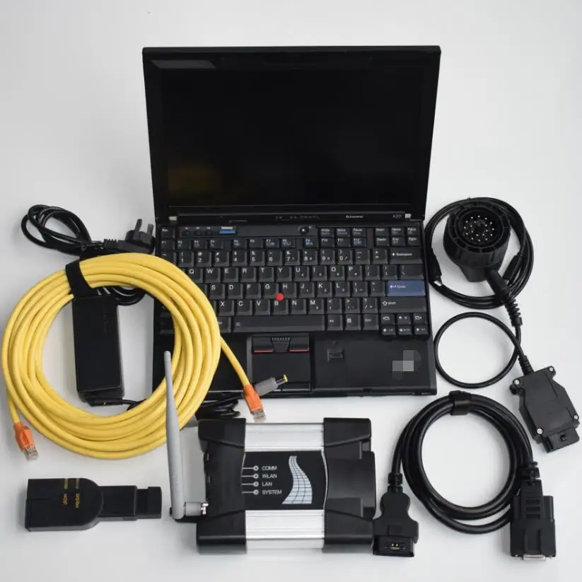 Новый WIFI для BMW ICOM Next с X201 ноутбук 720 ГБ SSD программное обеспечение 3 в 1