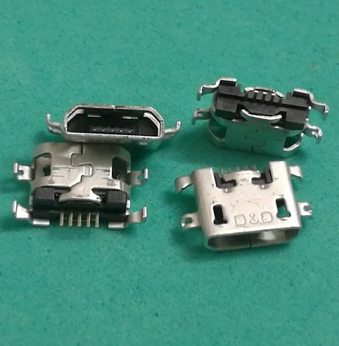 100 шт. микро USB разъем для зарядки мини коннектор док-разъем lenovo A798T A590 A808 A706T A670T S890